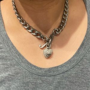 Juicy Couture Chain link Choker Necklace